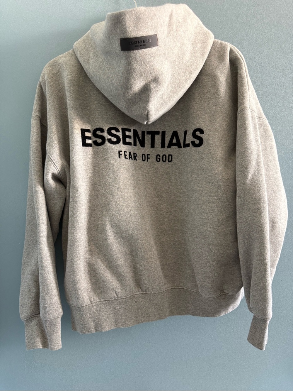 Fear of God Essentials Logo Pullover Hoodie